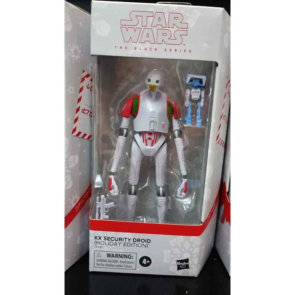 Star Wars Holiday Bundle Lot Snowtrooper KX Security Wookie Trooper